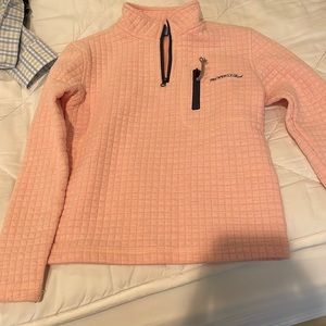 Properly Tied quilted pullover pink 4 GUC